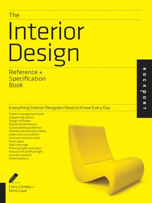 cover image of The Interior Design Reference & Specification Book